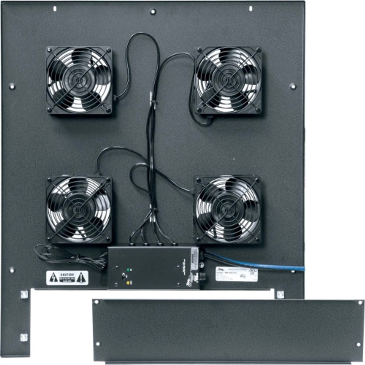 MW4FT380CFM Middle Atlantic Products Cooling Fan 4 x 114.3 mm Top Fan Location