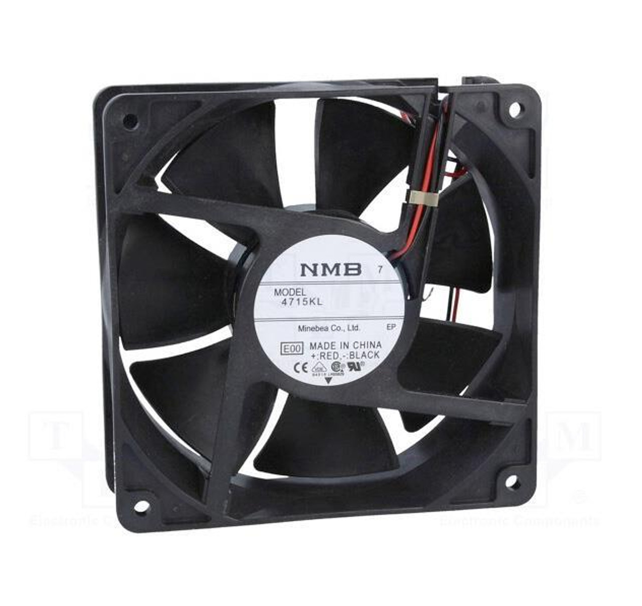 4715KL-05W-B40-P00 NMB Technologies 119x38.4mm 24VDC Wire Axial DC Fan