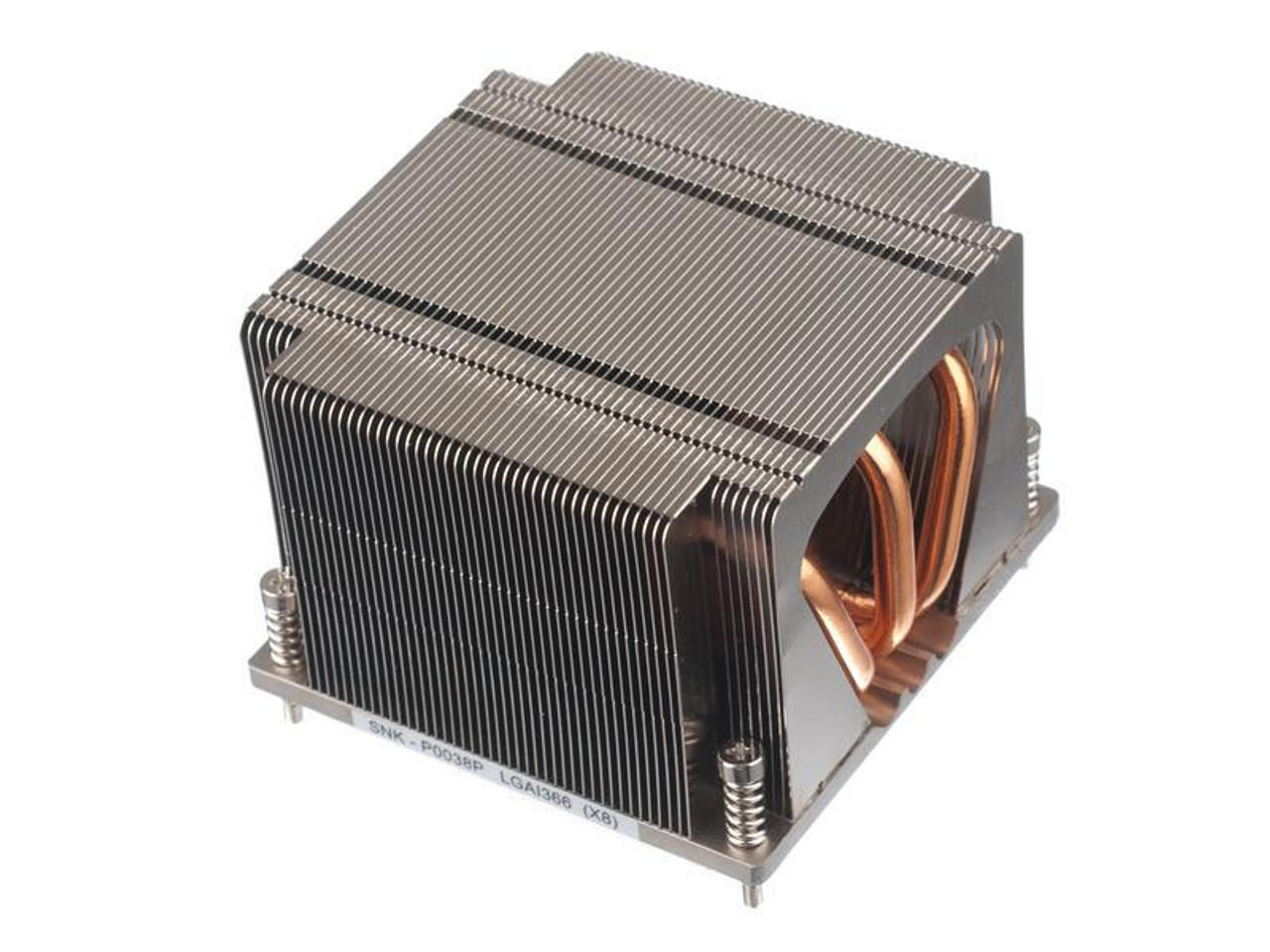 SNK-P0038PS Supermicro SNK-P0038PS 2U+ Passive CPU Heatsink Aluminum/Copper, Aluminum Pipe