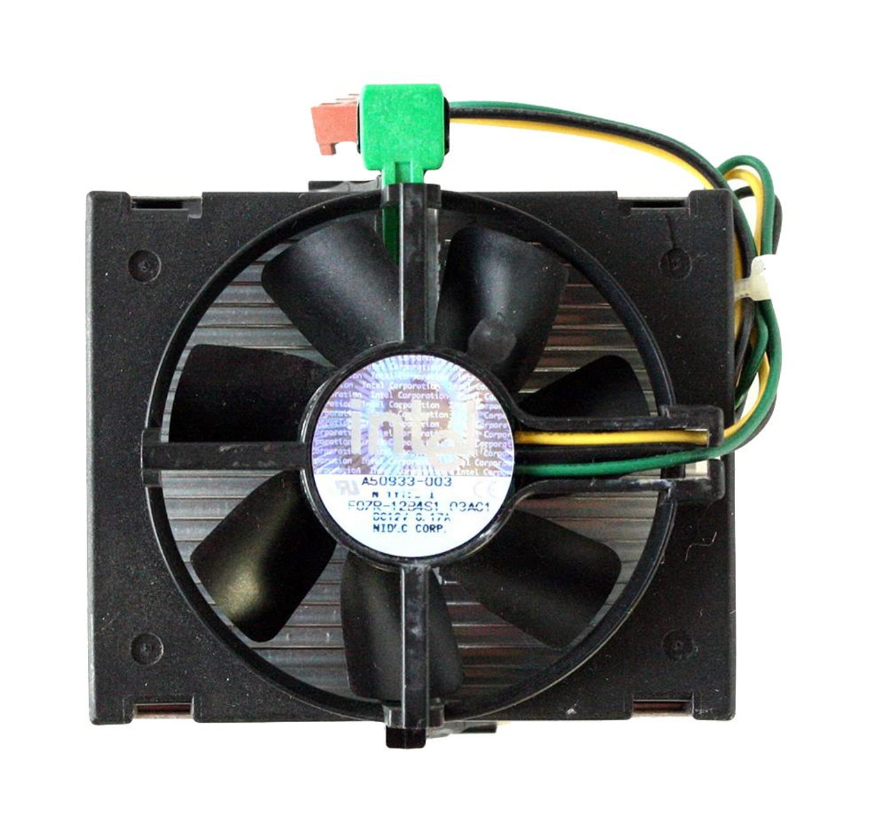 A50933-003-1 Nidec A50933-003 F07r-12b4s1 DC12v 0.17a Fan Heatsink