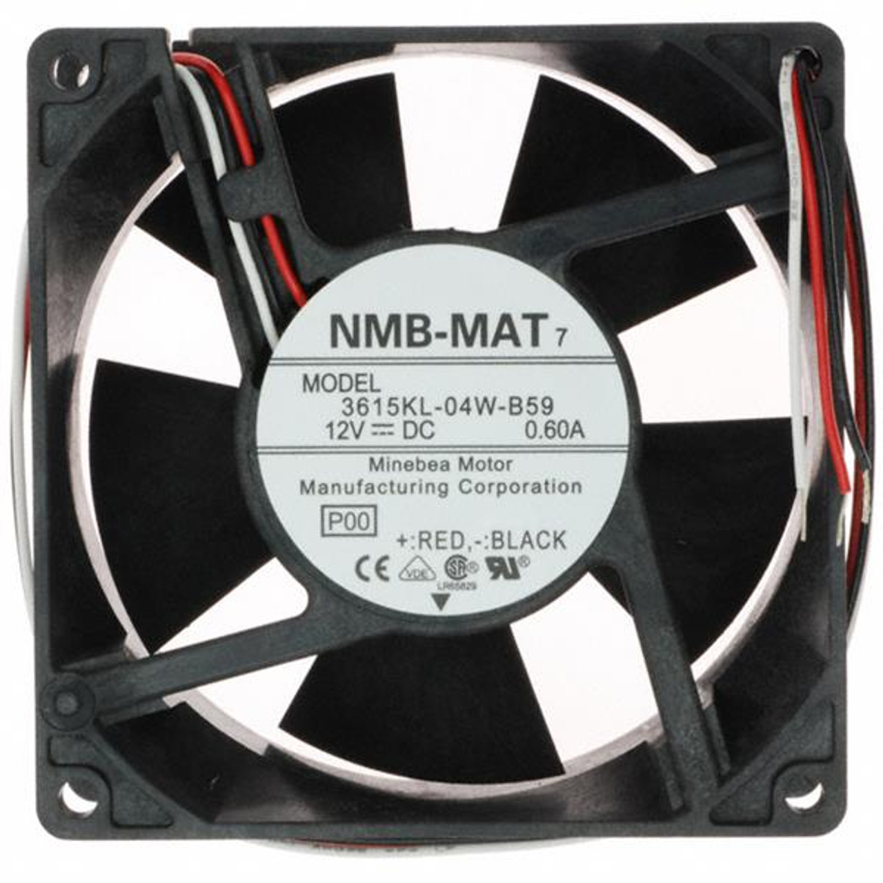 3615KL-04W-B59 NMB 12VDC 0.06Amp Colling Fan Assembly