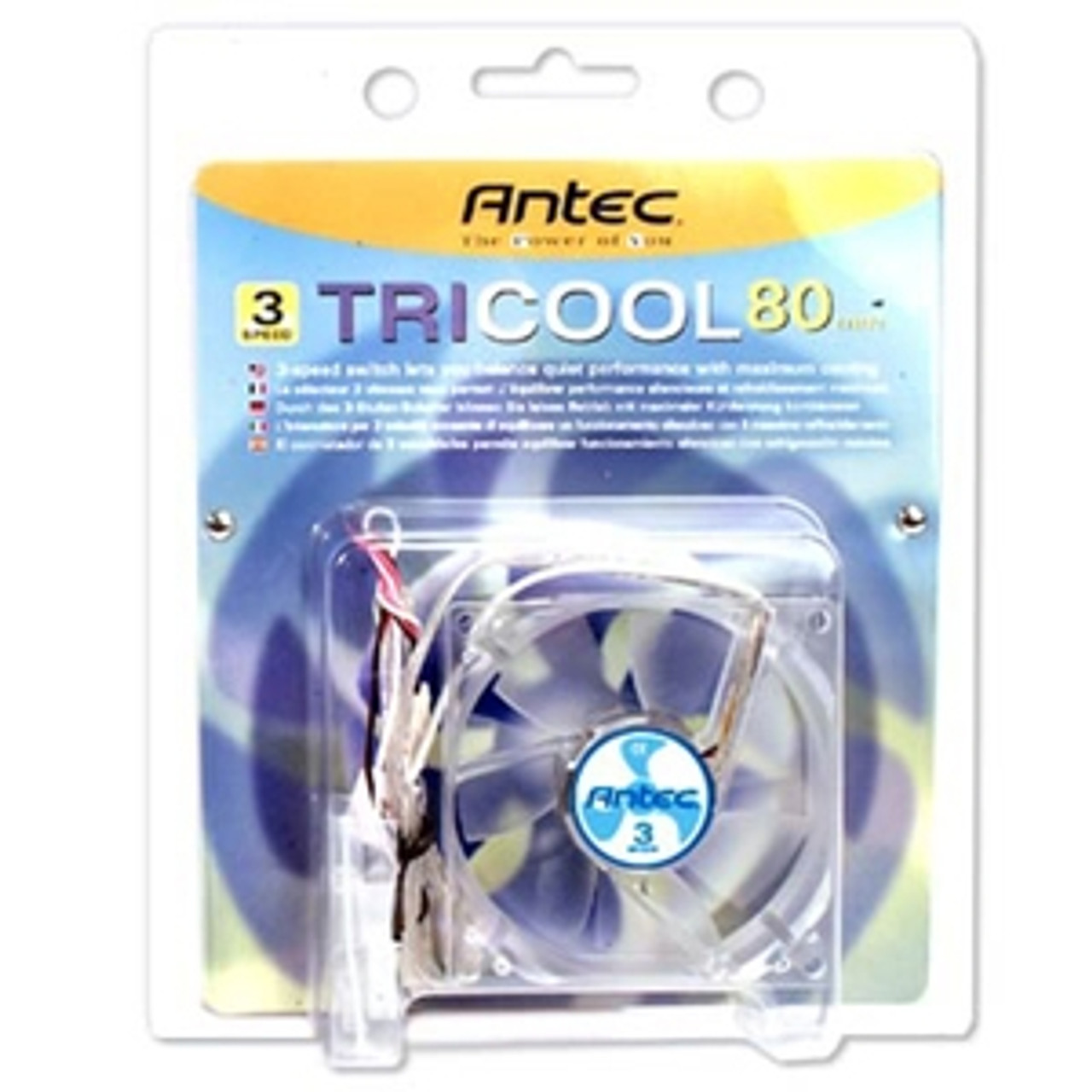 761345-75080-6 Antec TriCool Cooling Fan 80mm 2600rpm