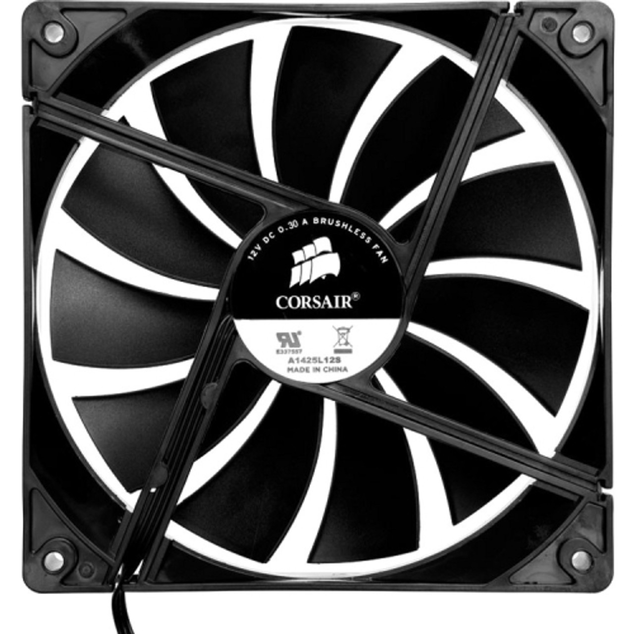 CC-8930029 Corsair 140mm Intake Fan for 300R Chassis Black