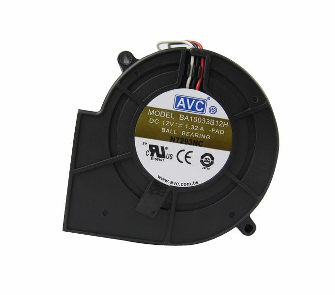 BA10033B12H AVC 12v Dc 1.32a Ball Bearing Blower Fan