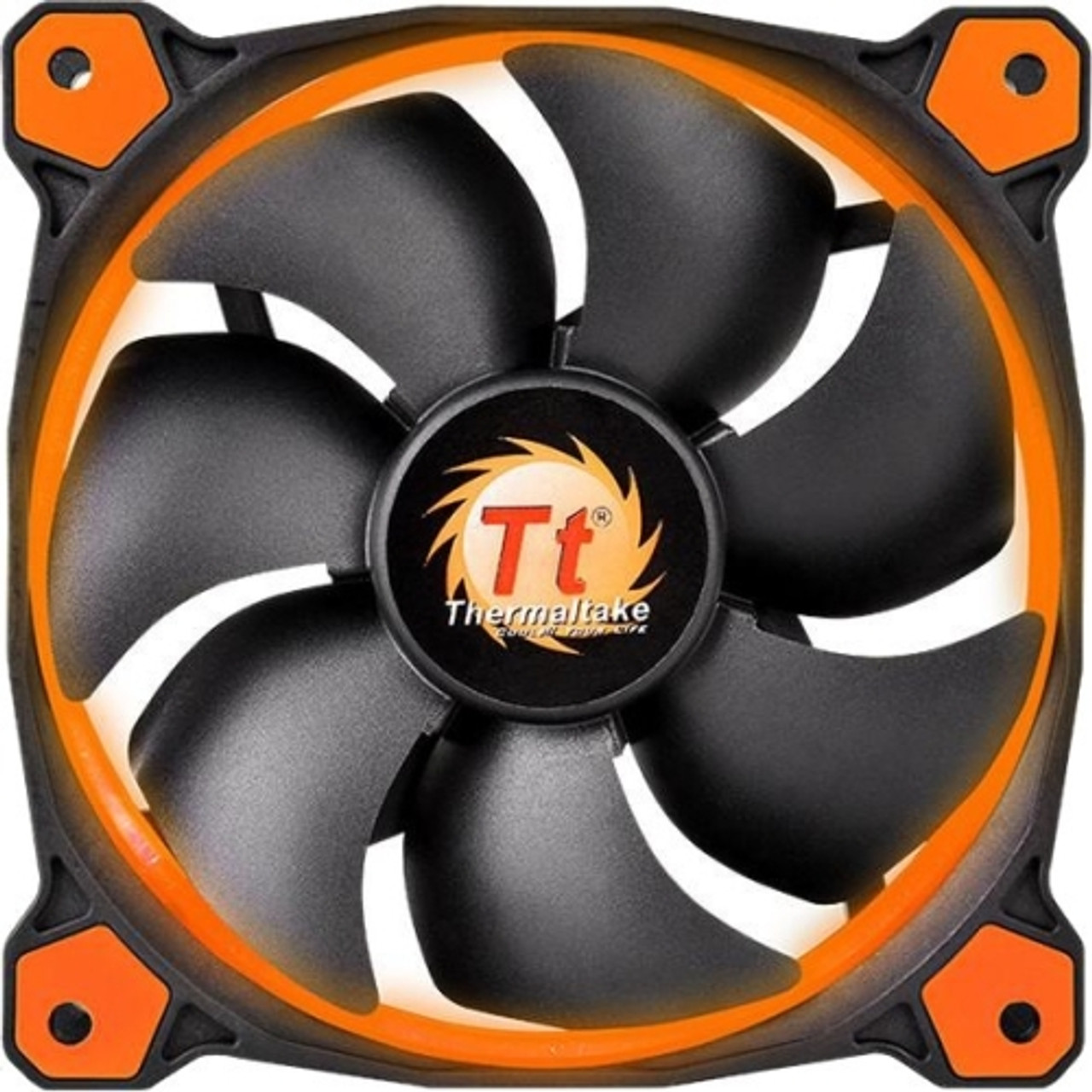 CL-F038-PL12OR-A Thermaltake Riing 12 High Static Pressure LED Radiator Fan