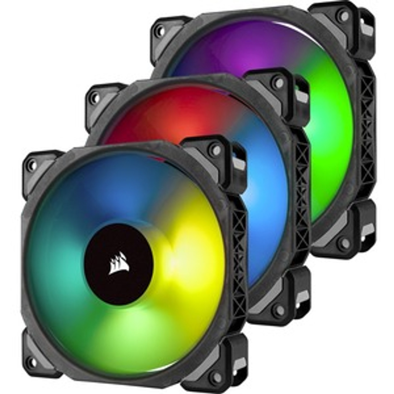 CO-9050076-WW Corsair Fan 120mm LED RGB Pwm 47.3cfm 1.78mmh20 400 1600RPM 3 F