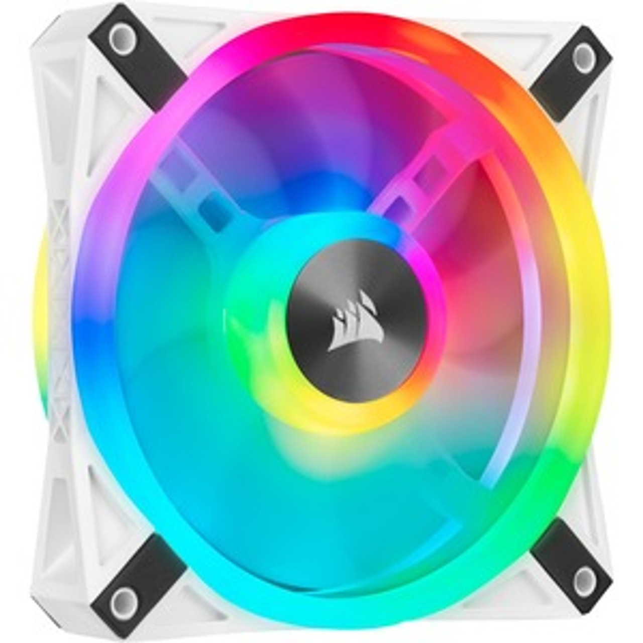 CO-9050103-WW Corsair iCUE QL120 RGB 120mm RGB PWM Fan White