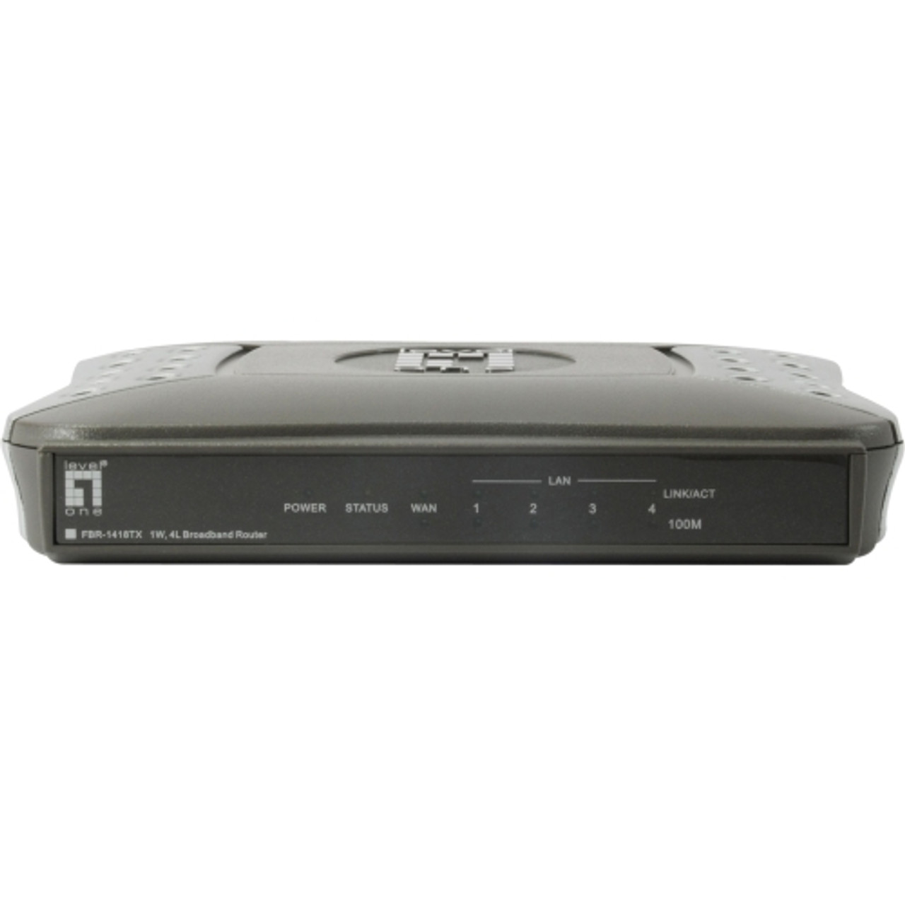 FRB1418TX LevelOne FBR-1418TX BroadBand Router w/ 4-Port Switch 5 Ports SlotsFast Ethernet Desktop, Wall Mountable (Refurbished)
