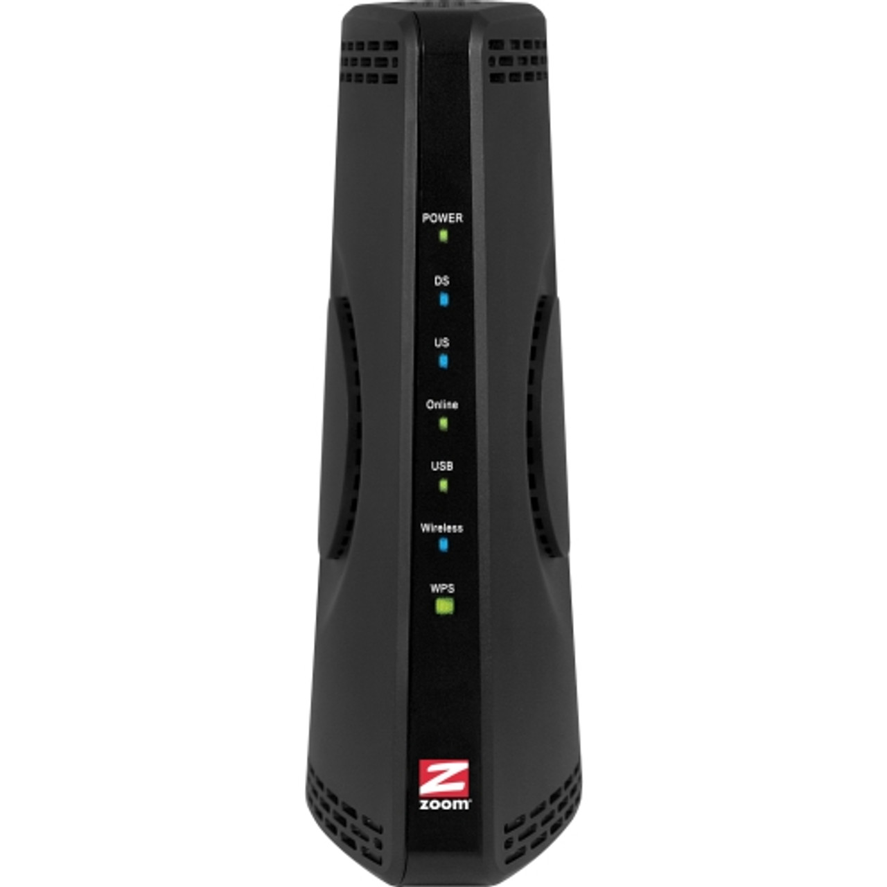 5350-00-00 Zoom 5350 IEEE 802.11n Wireless Router 2.48 GHz ISM Band 2 x Antenna 300 Mbit/s Wireless Speed 4 x Network Port USB Gigabit Ethernet Desktop