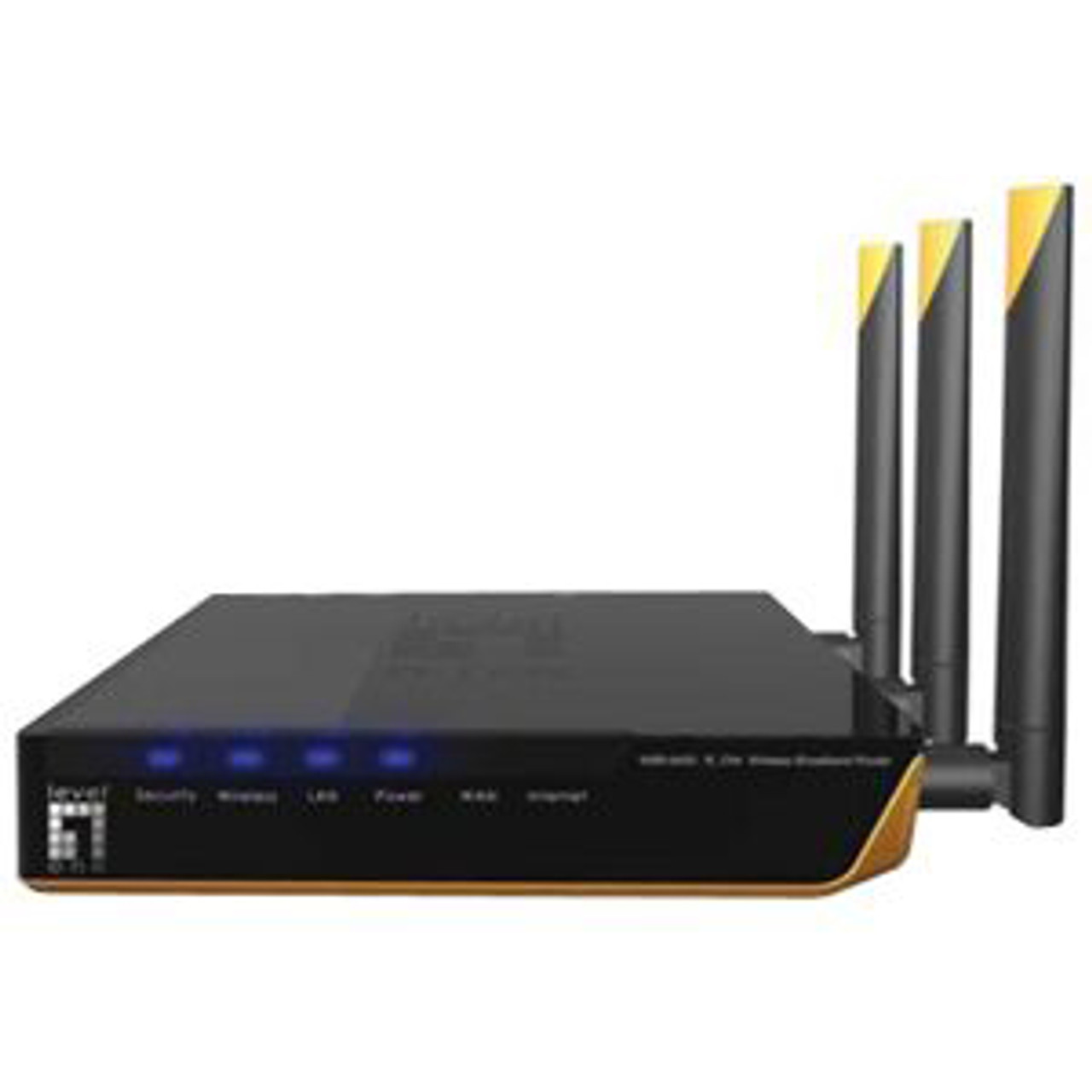 ING33865 LevelOne WBR-6000 300Mbps Wireless N Broadband Router 4 x 10/100Base-TX LAN, 1 x 10/100Base-TX WAN IEEE 802.11n (draft) 300Mbps (Refurbished)