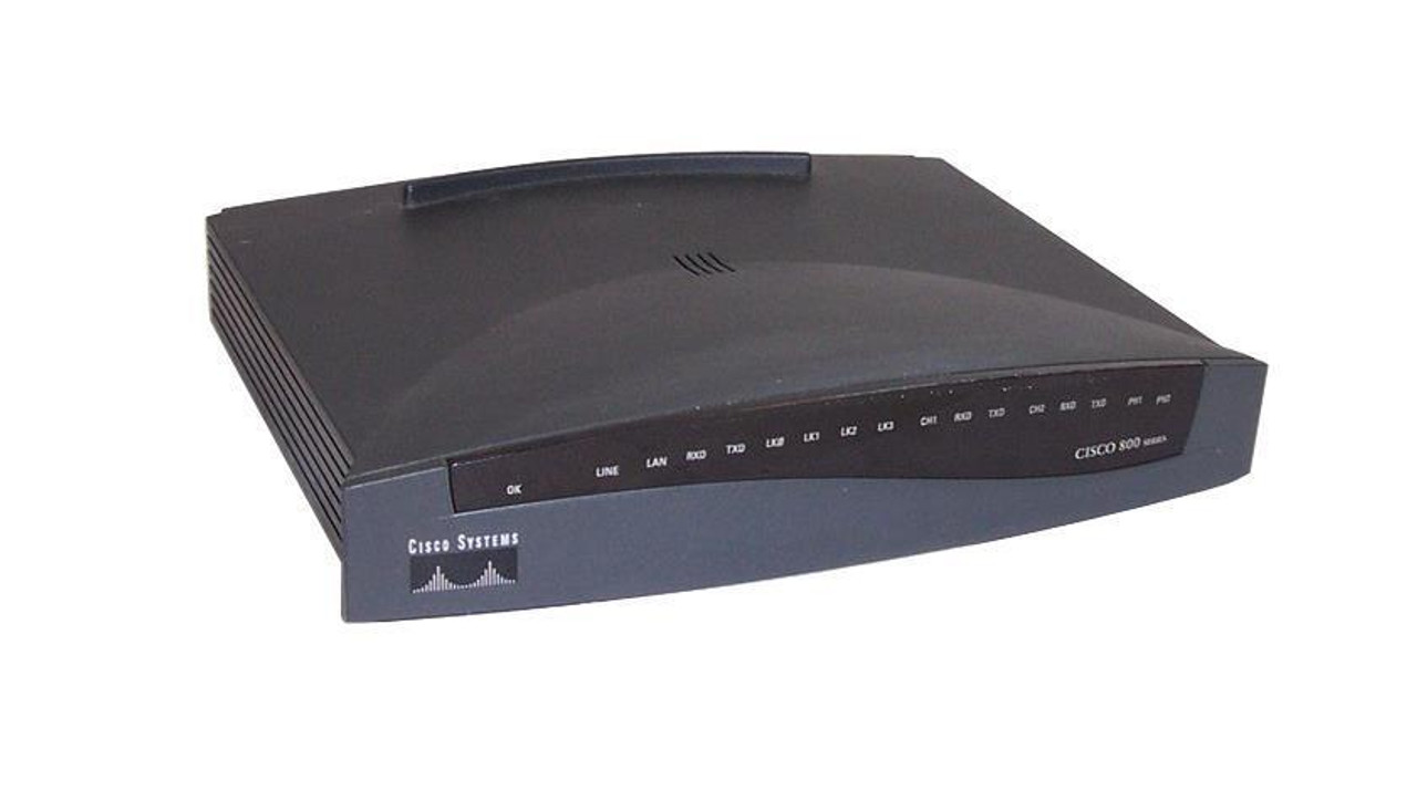 801ISDN Cisco 10Mbps 801 ISDN RJ-45 Connector Ethernet Wired Network Router (Refurbished)