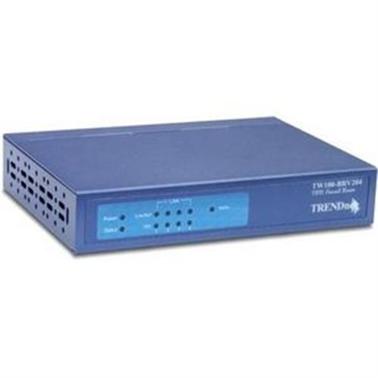 TW100-BRV204 TRENDnet 4x10/100Base-TX LAN 1x10/100Base-TX WAN Broadband Router (Refurbished)