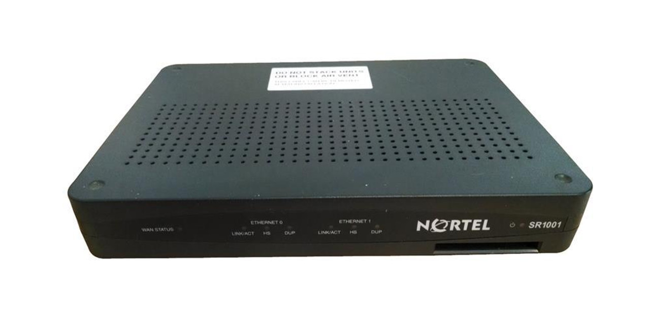 SR2101002 Nortel 1001 Secure Router 1 x T1/E1 WAN, 2 x 10/100Base-TX LAN (Refurbished)