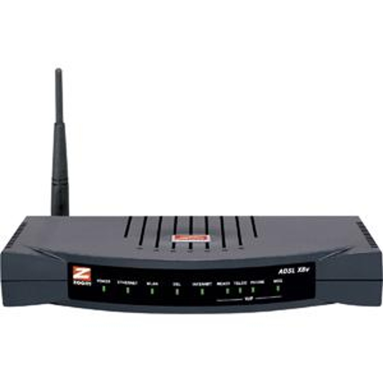 5697-00-00F Zoom X6v 5697 ADSL Router 4 x 10/100Base-TX LAN, 1 x FXS, 1 x FXO IEEE 802.11b/g 125Mbps (Refurbished)