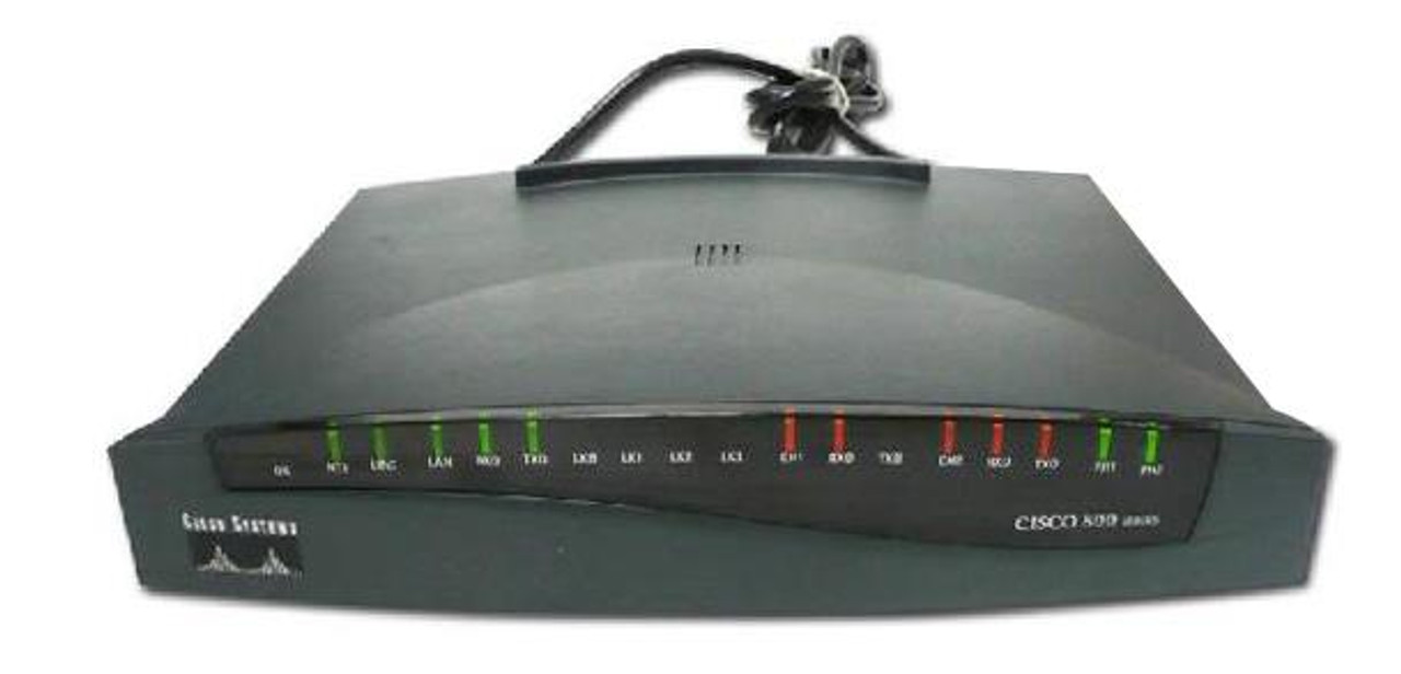 804-CISCO Cisco 804 4-Port 10Base-T Ethernet 2-Port WAN 1 x ISDN Router (Refurbished)