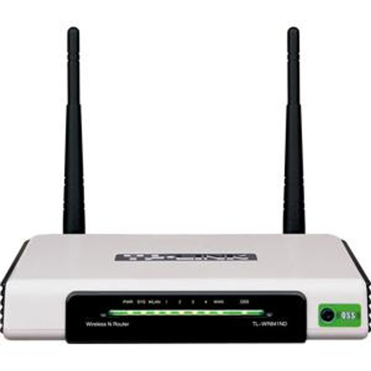TL-WR841ND TP-LINK Wireless Router 300 Mbps 4 x 10/100Base-TX LAN 1 x 10/100Base-TX WAN IEEE 802.11n (draft) (Refurbished)