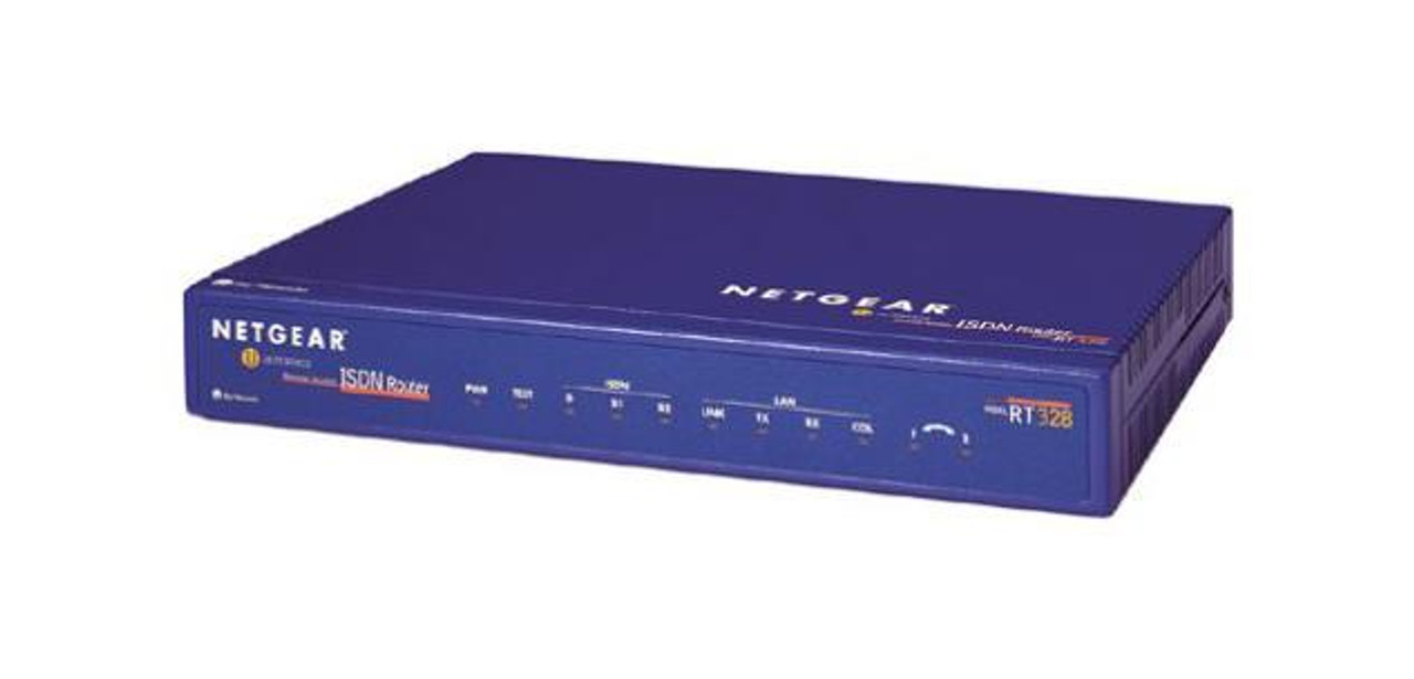 RT328II NetGear 2-Port 10/100 ISDN Wired Router (Refurbished)