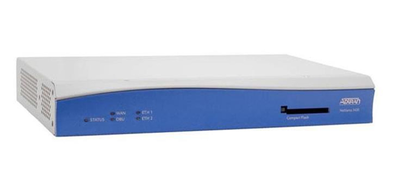 4200821G11120 Adtran Netvanta 3448 Multiservice Access Router 8-Port Managed Layer 2 Poe (Refurbished)