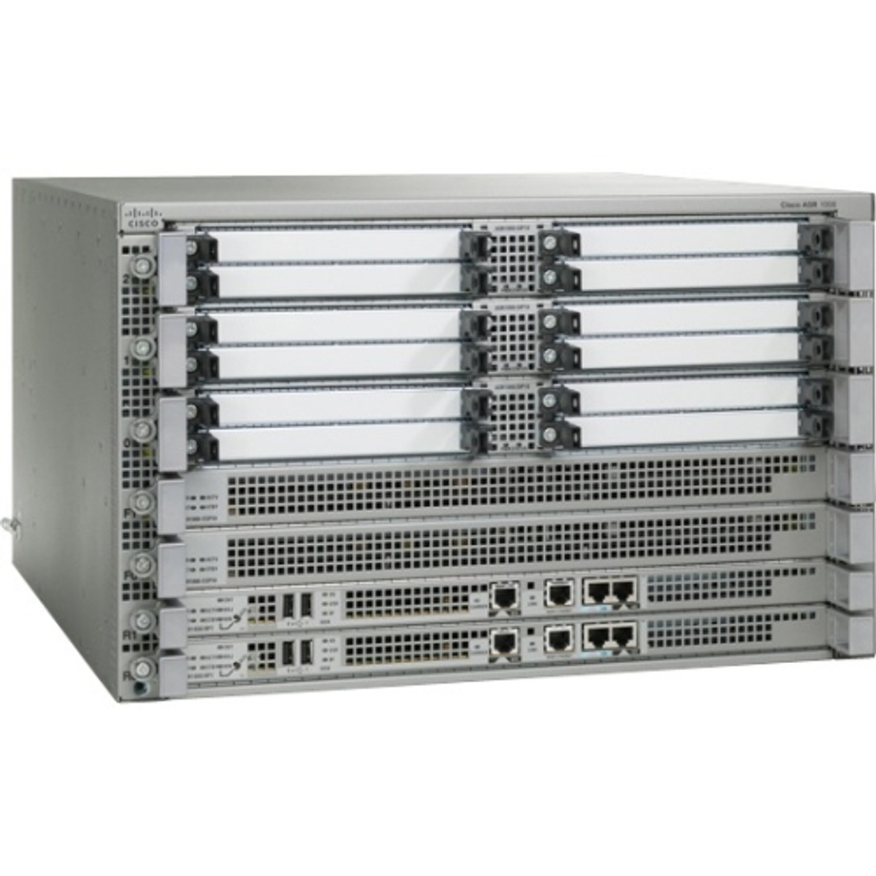ASR1K6R2-40G-SECK9 Cisco ASR 1006 Router Chassis 19 Slots Rack-mountable (Refurbished)
