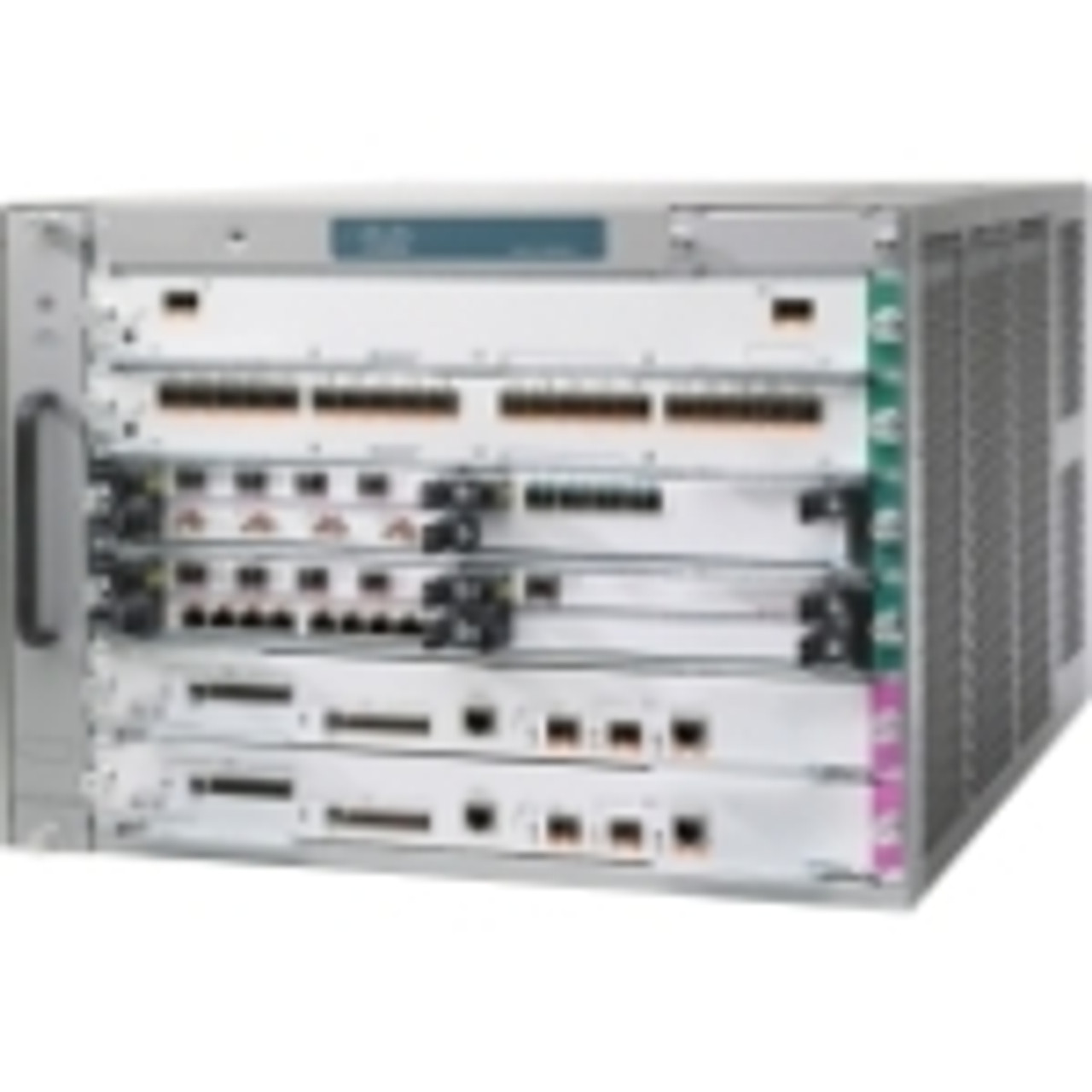 7606S-RSP7XL-10G-R Cisco 7606-S Router Chassis 10 Slots 7U Rack-mountable (Refurbished)