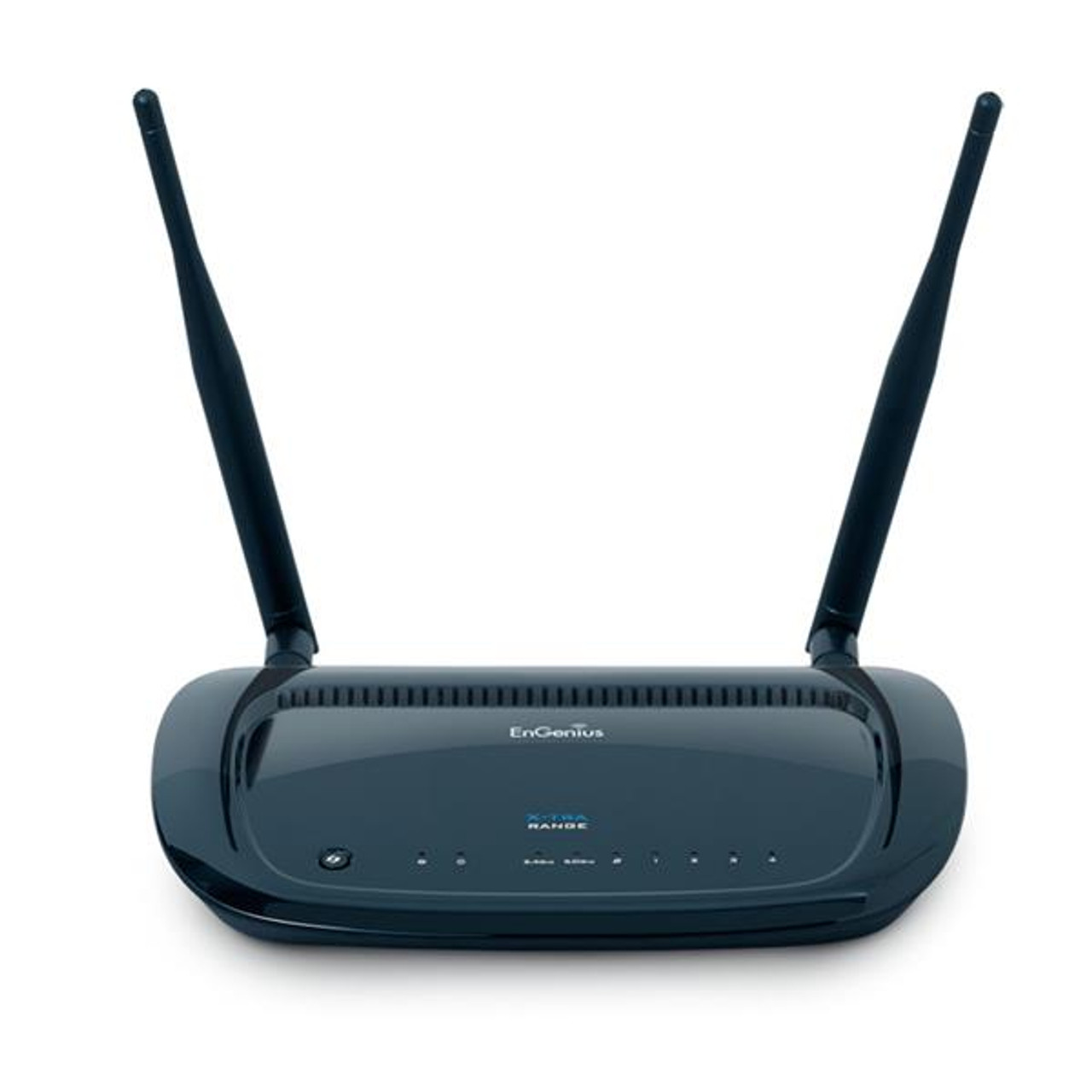 ESR600H EnGenius ESR600H High Power 300+300Mbps Dual-Band Wireless Home Entertainment Router 4 x Antenna 600Mbps Wireless Speed 4 x Network Port 1 x