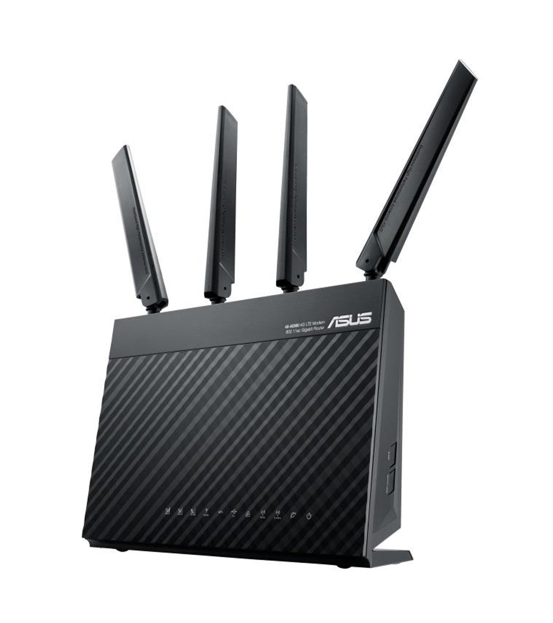 90IG03R1-BM2000 ASUS AC1900 600 plus 1300Mbps Dual Band LTE 4-Ports RJ-45 with 1x WAN Port and 1x USB 2.0 Port WiFi Modem Router (Refurbished)