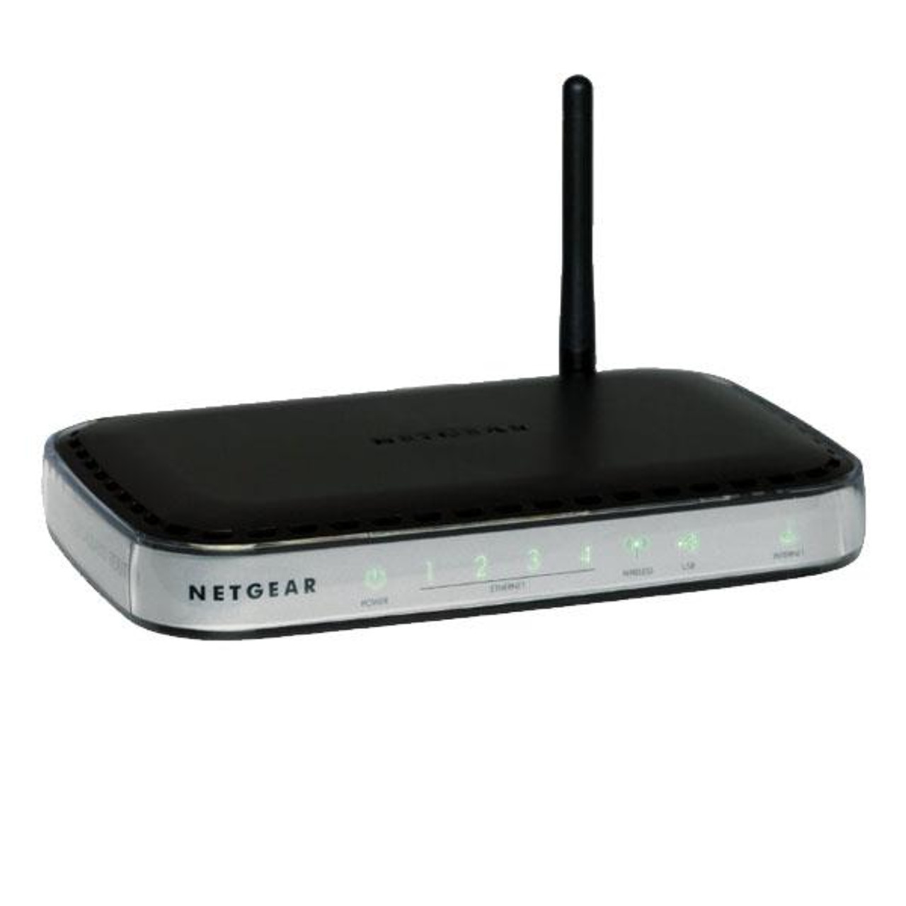 0712845 NetGear 10/100Mbps 4x LAN and 1x WAN Ethernet Port Wireless N150 Router (Refurbished)