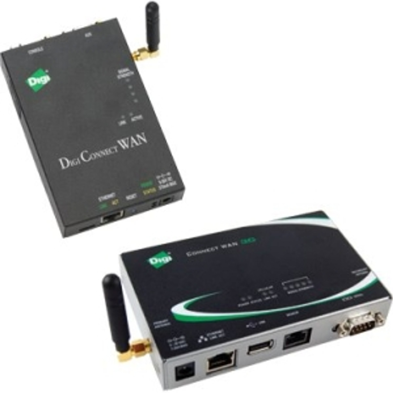 DC-WAN-B105 Digi Digi Connect Wireless Router 2 x Antenna 1 x Network Port Desktop, Rail-mountable (Refurbished)