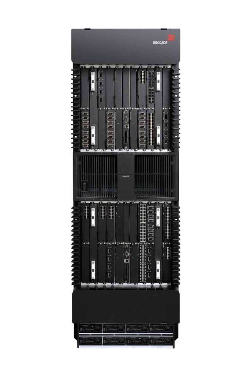 NI-MLX-32-AC-HSF Brocade NetIron MLX-32-AC Multi-Service IP/MPLS Aggregation Switching Router (Refurbished)