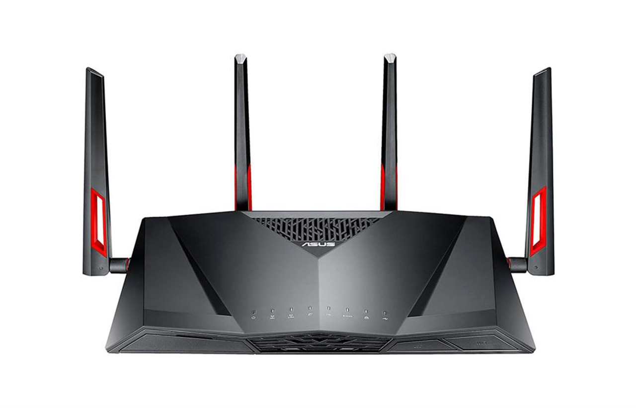 90IG01Z0-BU2000 ASUS RT-AC88U Dual-Band Wireless-AC3100 Gigabit High Performance 1000-Mbps Router (Refurbished)