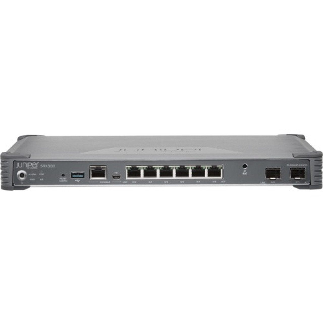 SRX300-TAA Juniper SRX300 Router 6 Ports Management Port 2 Slots Gigabit Ethernet Desktop (Refurbished)