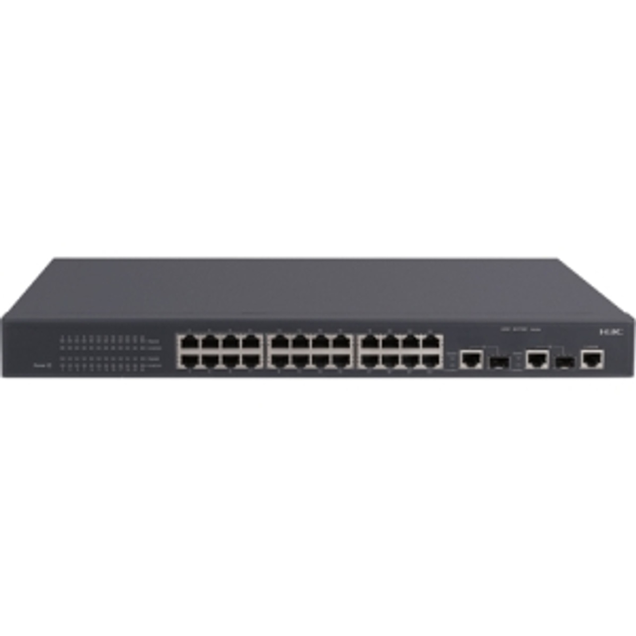 0235A301 3Com S3100-26TP-EI Ethernet Switch 2 x SFP (mini-GBIC) Shared 24 x 10/100Base-TX LAN, 2 x 1000Base-T Uplink (Refurbished)