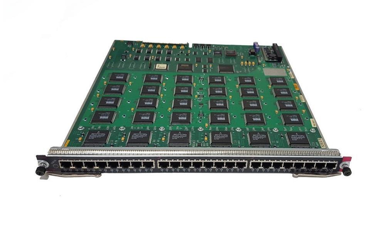 WS-X5234-RJ45 Cisco 24 port 10/100TX Switch Module FEC WRED 8021Q ISL RJ45 (Refurbished)