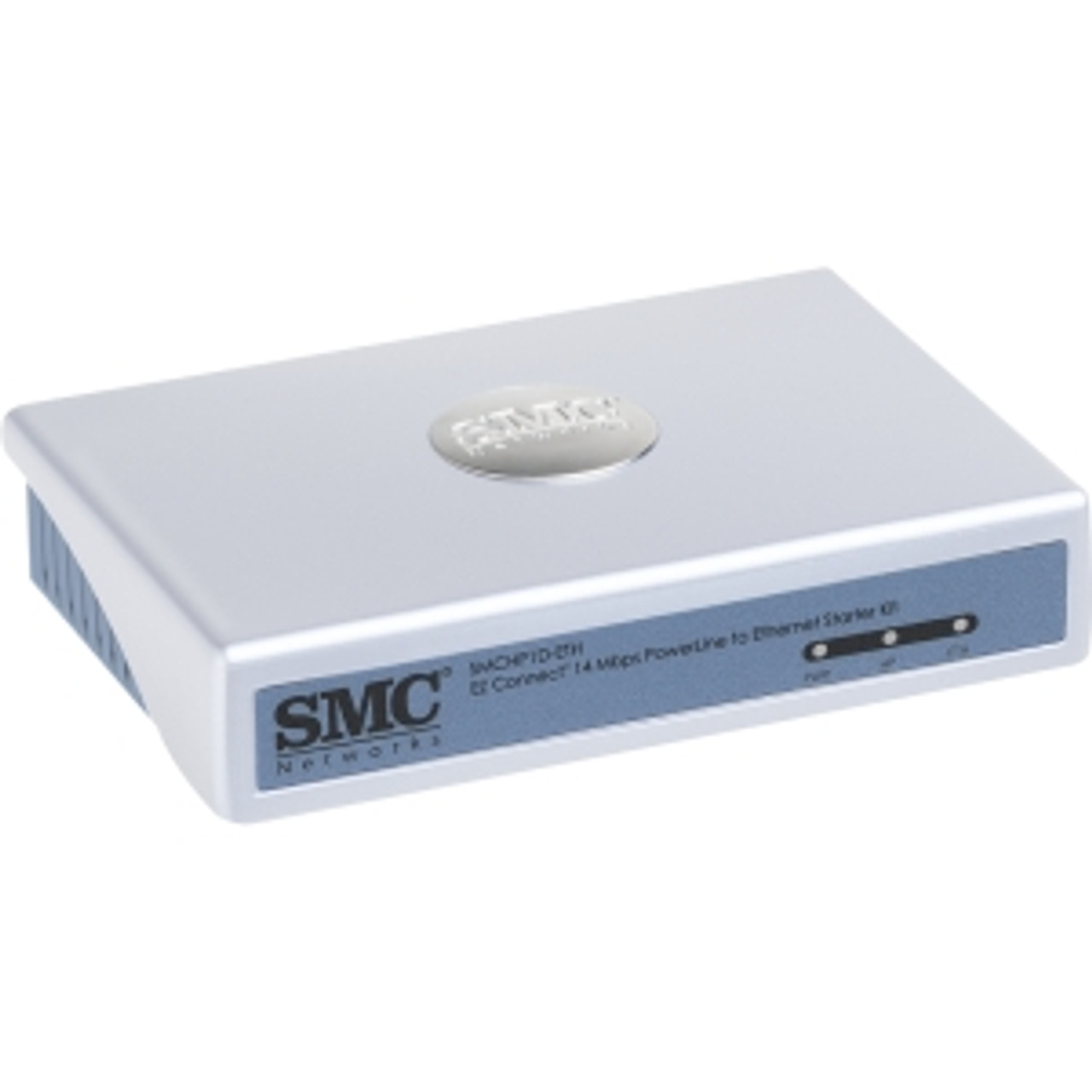 SMCHP1D-ETH SMC EZ Connect SMCHP1D-ETH Powerline Network Adapter 1 x Network (RJ-45) 14 Mbps Powerline 5000 Sq. ft. Area Coverage HomePlug 1.0 Ethernet