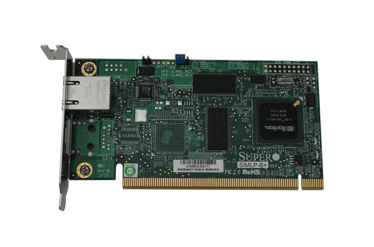 AOC-SIMLP-B SuperMicro IPMI 2.0 with Virtual Media Over LAN & Dedicated LAN