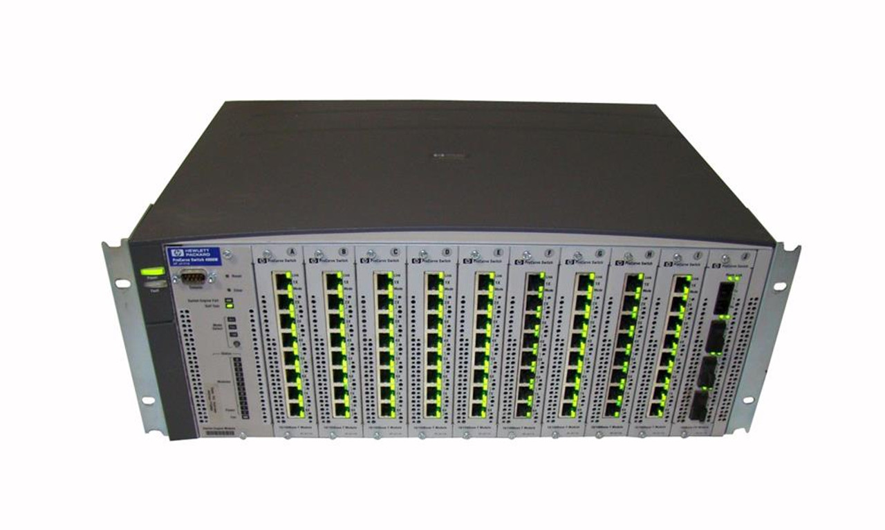 J4121A HP ProCurve 4000M Ethernet Switch Chassis with 10 Expansion Slots (Empty) Refurbished (Refurbished)