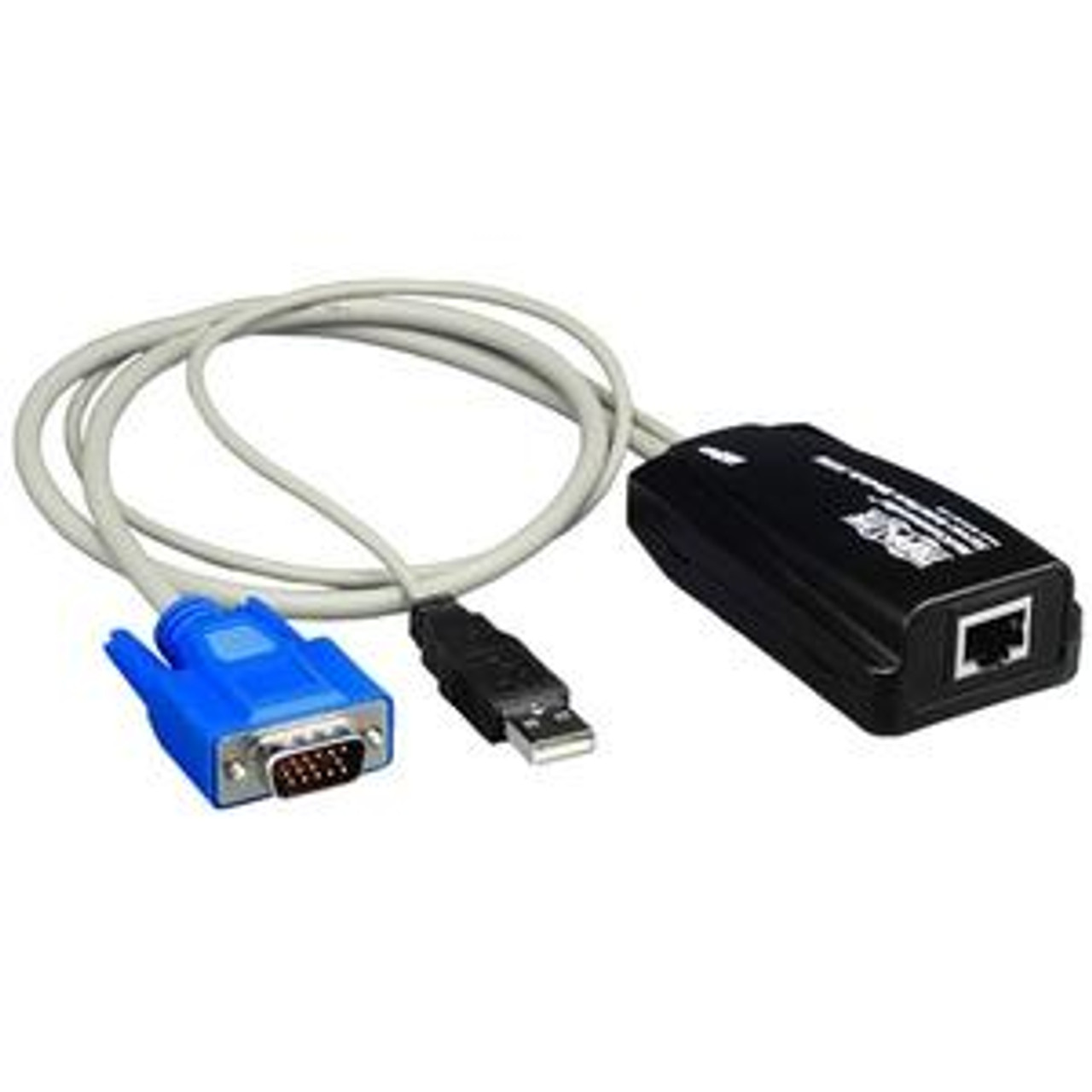 B078-001-USB Tripp Lite NetCommander USB Server Interface Module RJ-45 Female, HD-15 Male, Type A Male USB