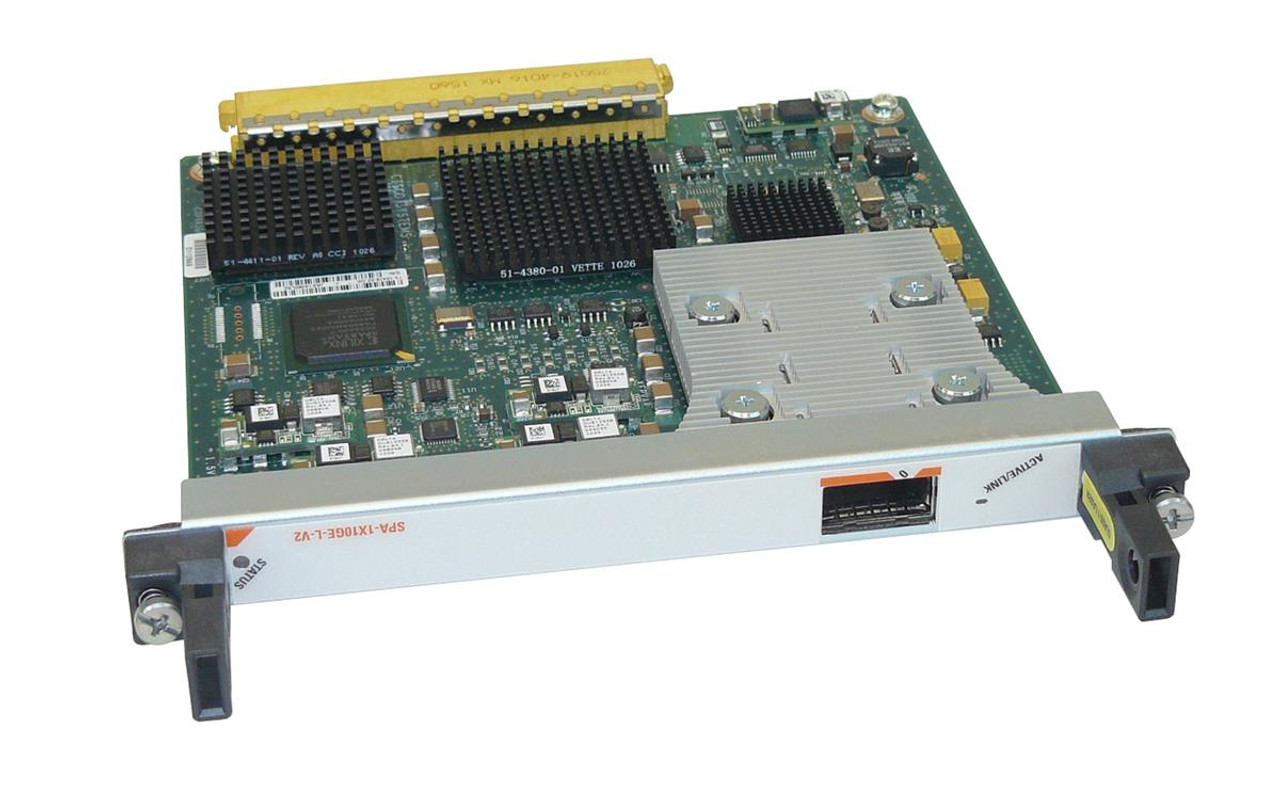SPA-1X10GE-L-V2= Cisco 1-Port 10Gbps 10Gigabit Ethernet Shared Port Adapter (Refurbished)
