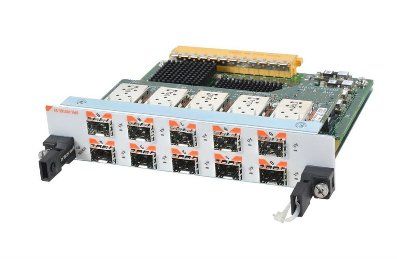 SPA-10X1GE= Cisco 10-Port Gigabit Ethernet Shared Port Adapter (Refurbished)