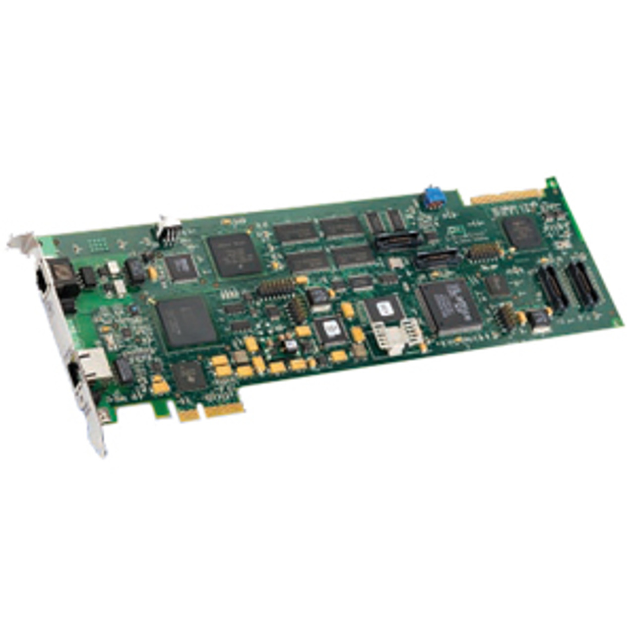 901-007-09 Dialogic Corporation 4-Ports 33.6Kbps PCI Express x4 Voice / Fax Board