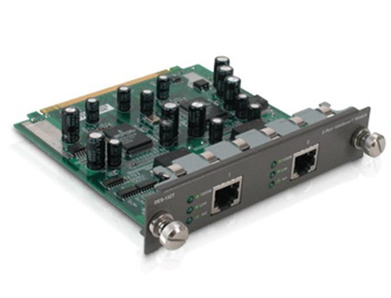 DES-132T D-Link DES Gigabit Ethernet Expansion Module 2 x 10/100/1000Base-T LAN Expansion Module (Refurbished)