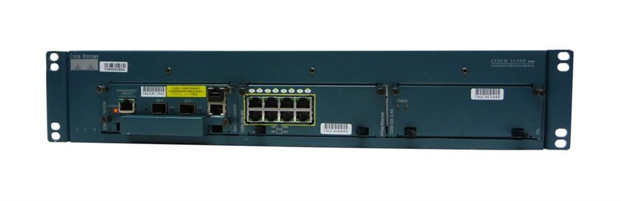 CSS11503-DC= Cisco 11503 Content Svc Swch Chas Dc (Refurbished)