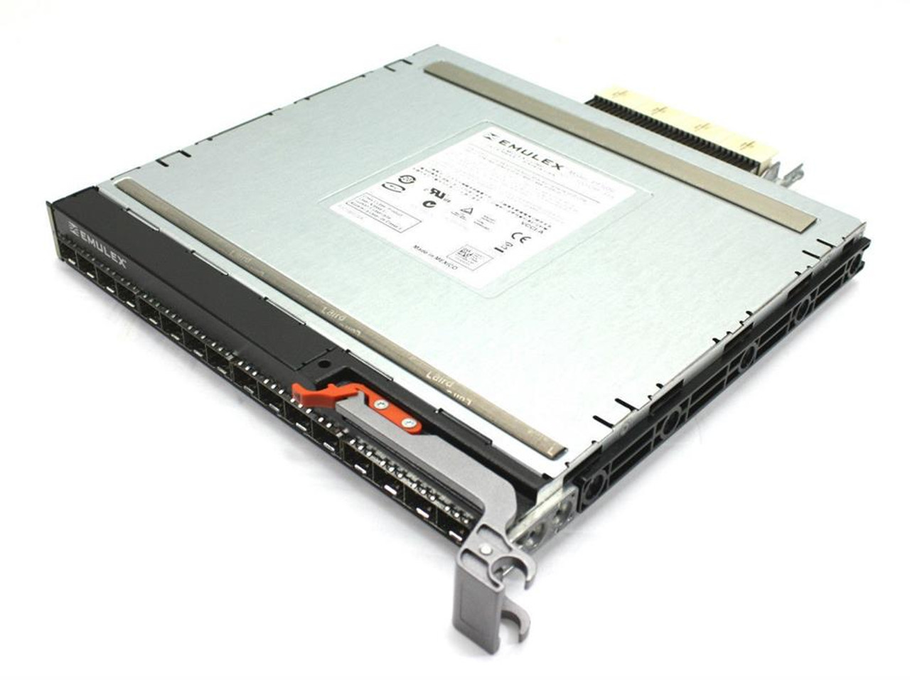 PT1016 Dell Emulex 16-Ports 4Gbps Fibre Channel Pass Through Module for PowerEdge M1000E (Refurbished)