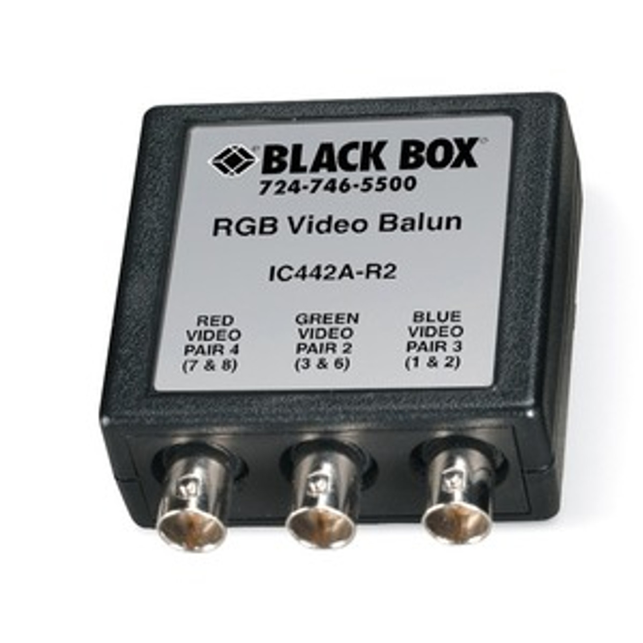 IC442A-R3 Black Box RGB Video Balun