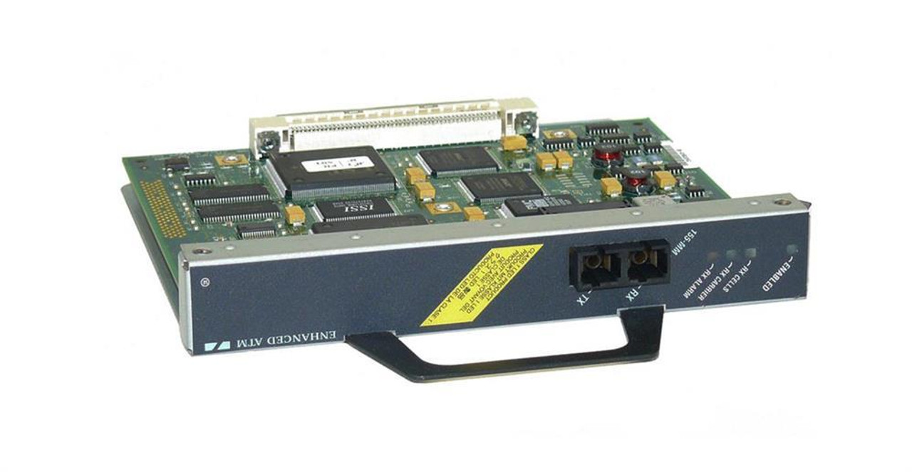 PA-A3-OC3SMI= Cisco 1-Port ATM OC-3c/STM-1 Single-mode (IR) Port Adapter Enhanced (Refurbished)