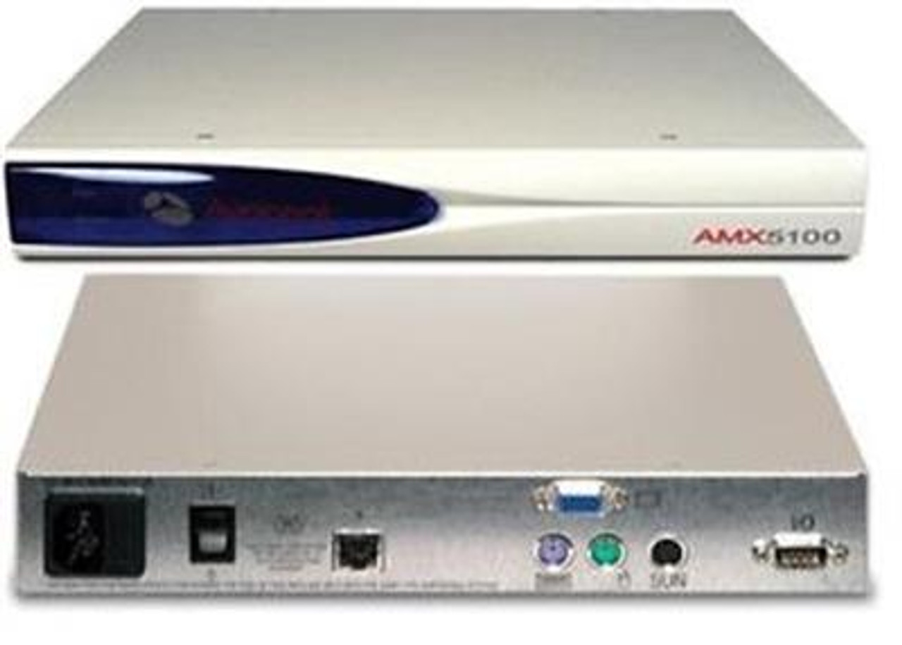 AMX5110 Avocent AMX5110 Desktop User Station Adds an Additional RJ-45 Port to Connect a Local Computer using an AMIQ Server Interface Module