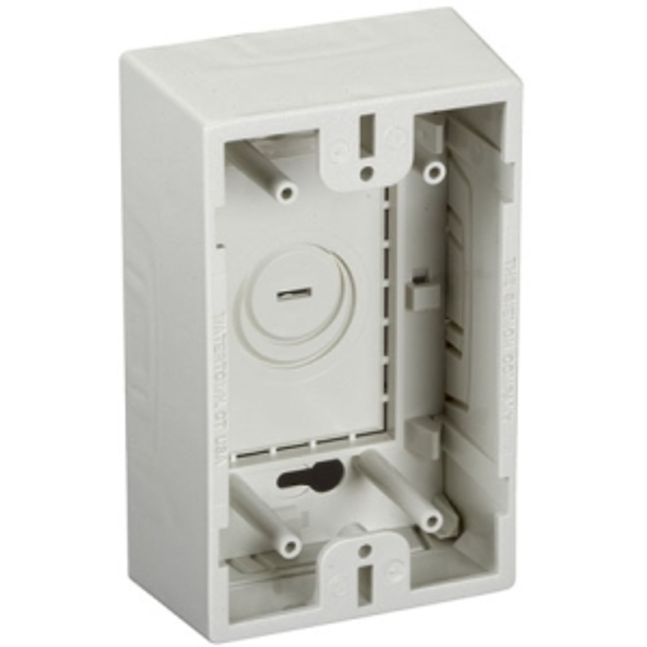 WP170WH Black Box Surface-Mount Boxes Single-Gang White