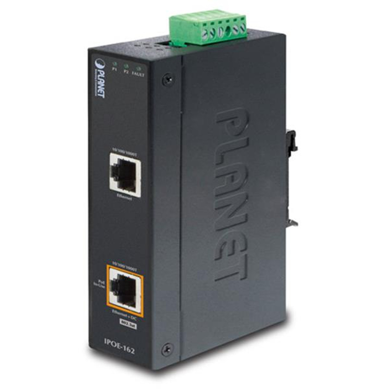 IPOE-162 Planet Technology IP30 Industrial 802.3at (30W) High Power PoE Injector