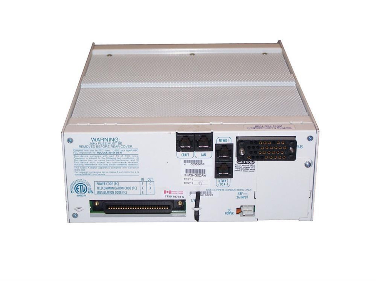 R1200375L1 Adtran Ta 850 Chassis (Refurbished)