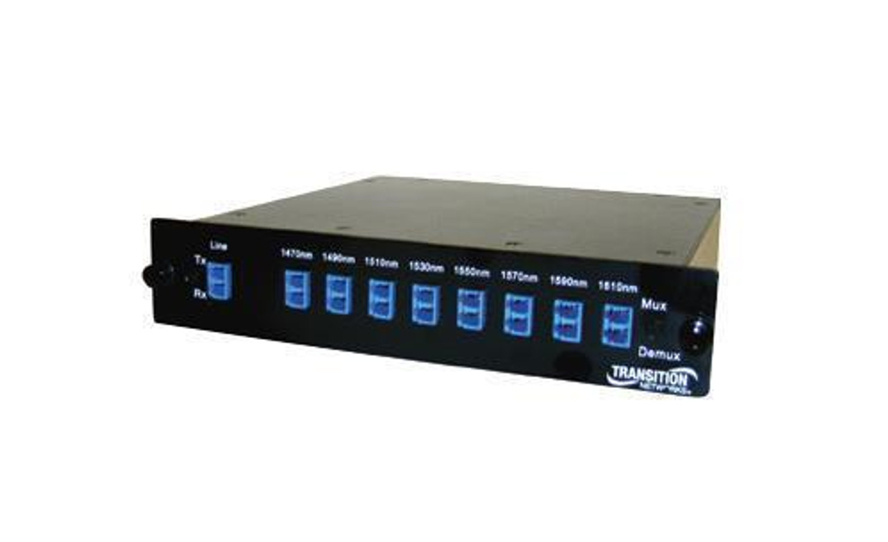 CWDM-M1631LCR Transition CWDM 16 Channel Add/Drop Multiplexer 1310 NM-1610 NM Duplex LC Rack Mount Enclosure